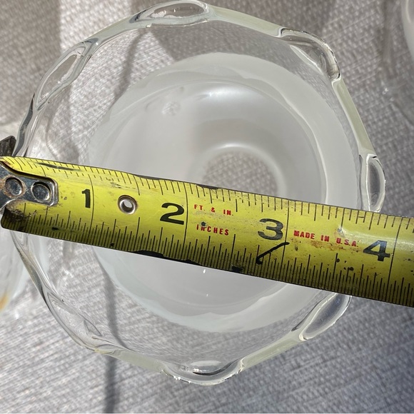 Vintage ornate grape light glass globes - Picture 11 of 12